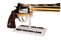 Colt Anaconda Revolver 24k Gold Plated