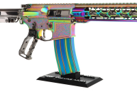 Deluxe Arms Turquoise Rainbow PVD Custom Rifle