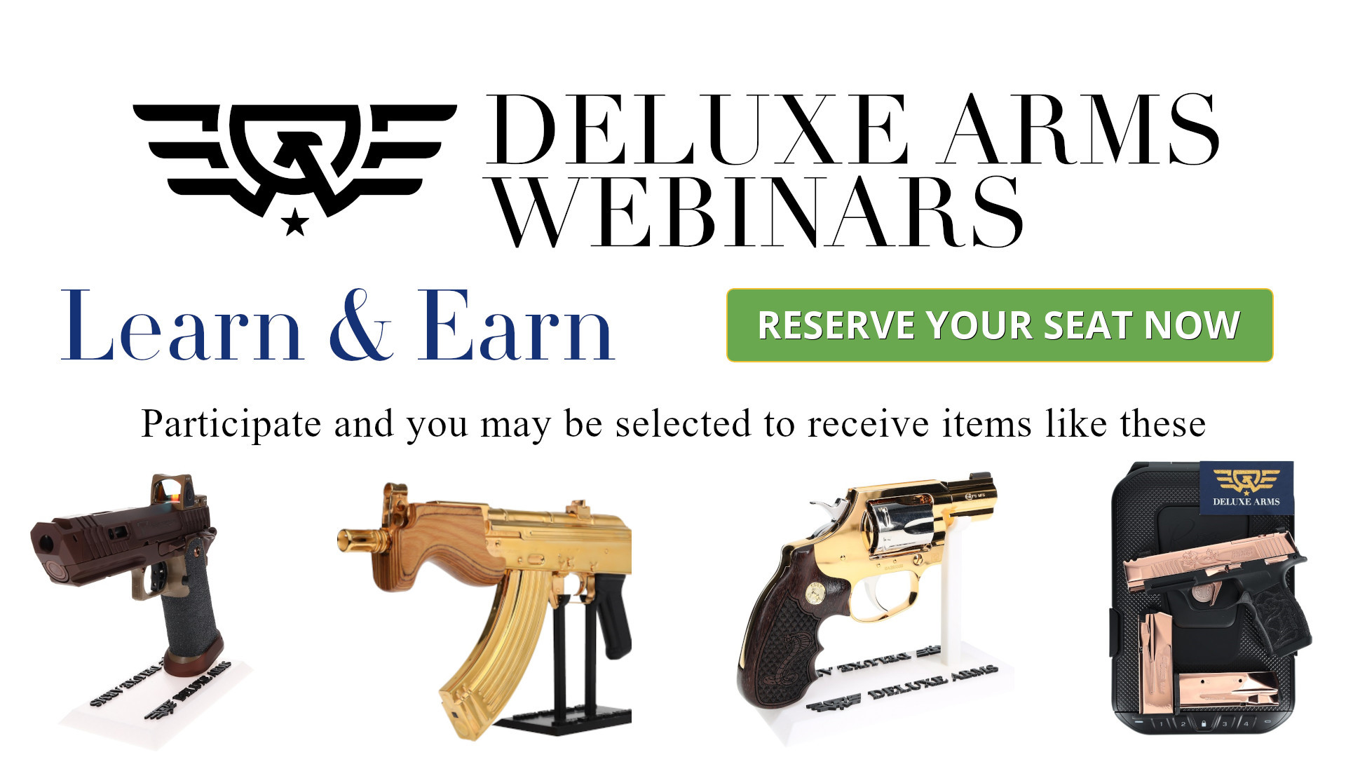 Deluxe Arms Webinars