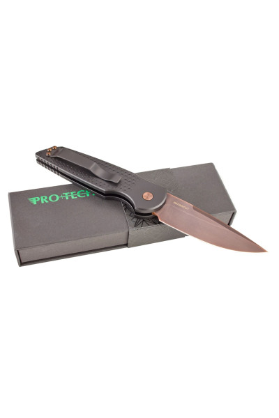 Nighthawk ProTech TR3 Bronze Automatic Knife